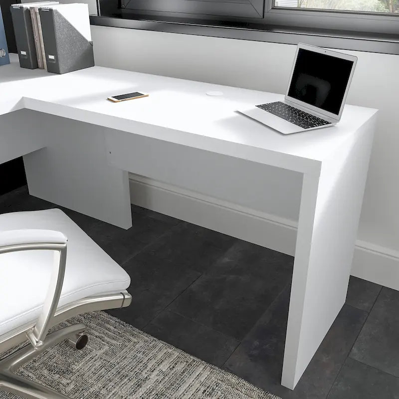 42-Inch L-Shaped Desk Return Bridge for Home Office Workstation