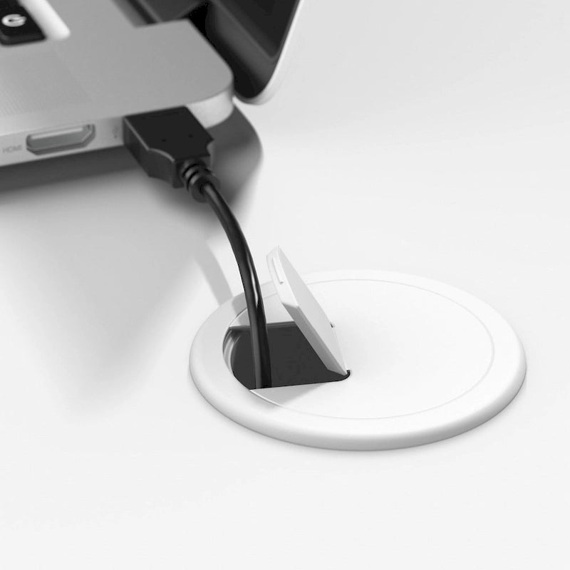 42-Inch L-Shaped Desk Return Bridge for Home Office Workstation