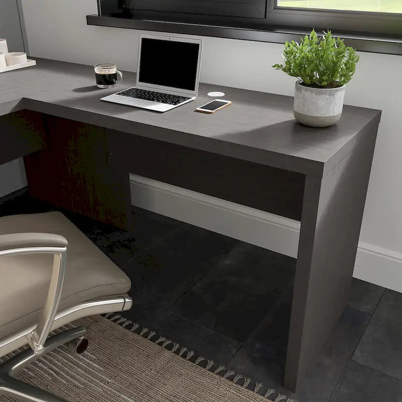 42-Inch L-Shaped Desk Return Bridge for Home Office Workstation