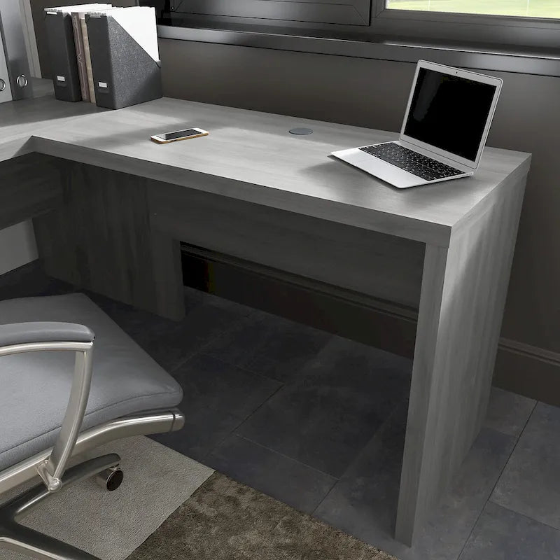 42-Inch L-Shaped Desk Return Bridge for Home Office Workstation
