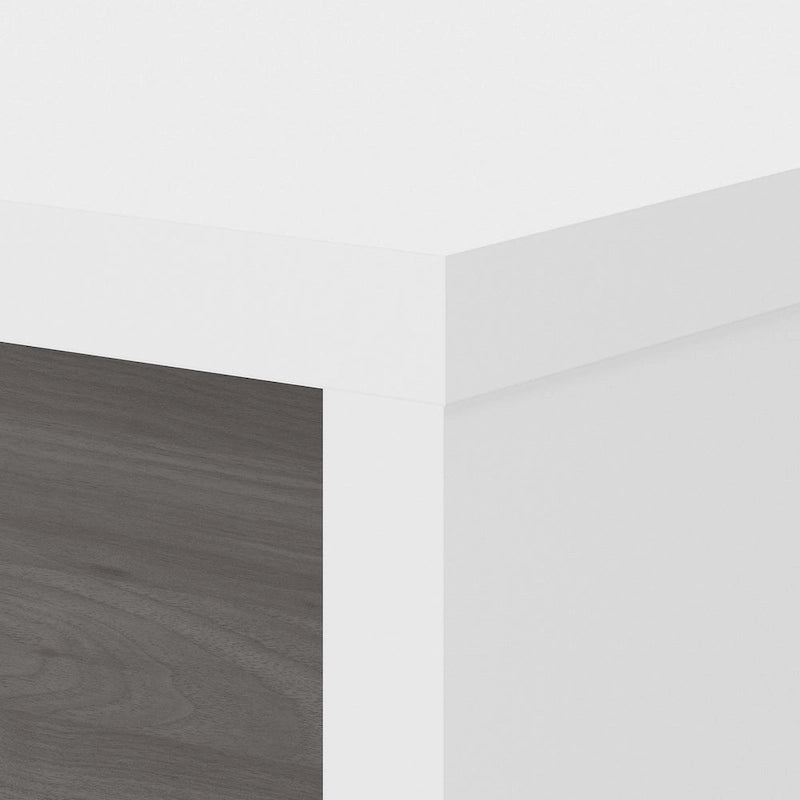 42-Inch L-Shaped Desk Return Bridge for Home Office Workstation