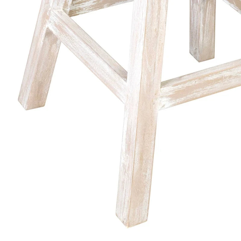 Coconut Shell Swivel Counter Stool, Mango Wood Base