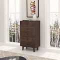 7-Drawer Wood Sideboard Dresser Cabinet with Birch Legs