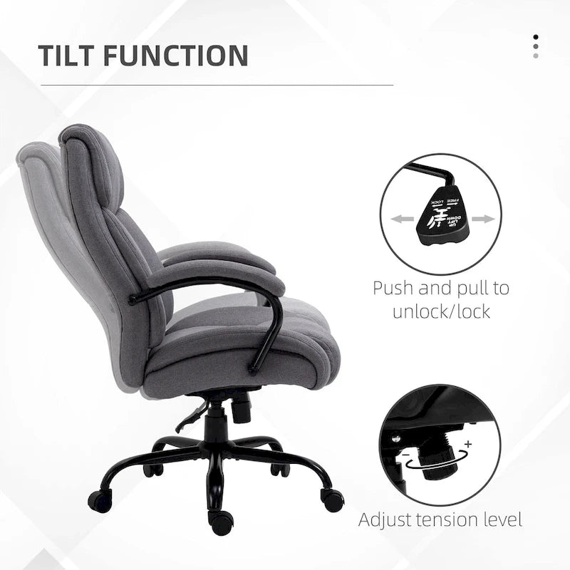 High Back Big and Tall Executive Office Chair